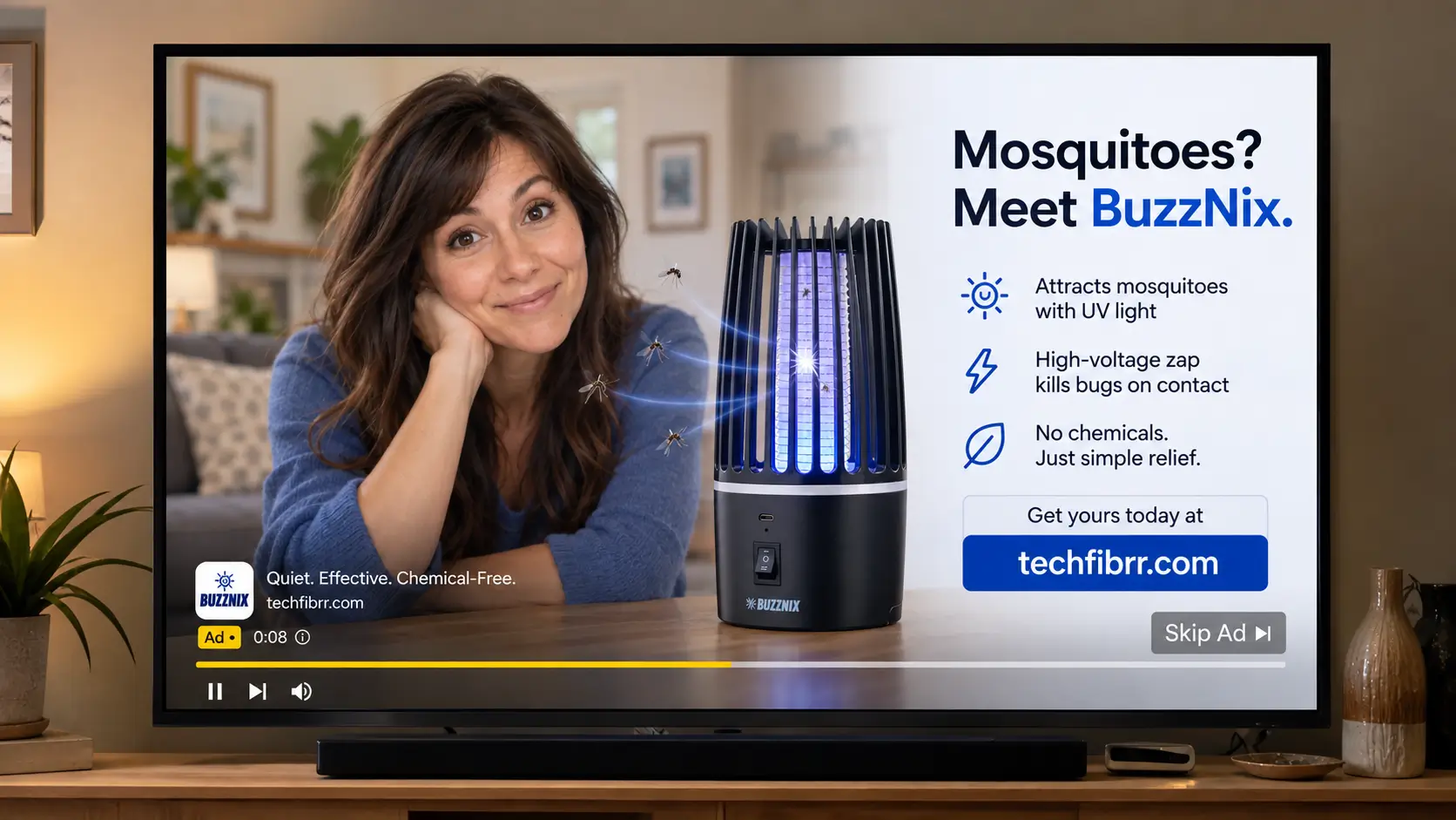 BuzzNix TV ad